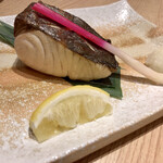 築地 すし好 - 鰆（さわら）の焼き物