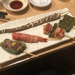 博多料理 竹茂 - 串焼き