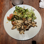 洋食mais - 木の子のホットサラダ 900円