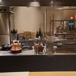 銀座 結絆 - オープンキッチン