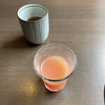 ふふ 熱海 - 朝食のグアバジュース