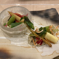新割烹 丹色 - 【八寸】春野菜盛合せ