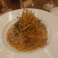 萬珍樓 本店 - 前菜サラダ