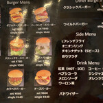 GHOST BURGER - メニュー