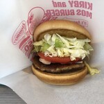 モスバーガー - モス野菜バーガー：３８０円（税込）【２０２２年３月撮影】