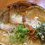 麺屋 國丸。 - 信州味噌炙りチャーシューラーメン、徳島には珍しい味噌ラーメン店です。