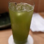 やきとり阿部 - 濁り緑茶