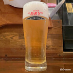 美食居酒屋 志絵扶 - 銀冷えの生ビール