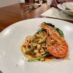 ナガタ店 - 有頭海老のパスタ