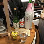 SAKE STAND CHIRO - 日本酒3種飲み比べ　600円（税込）