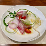ナガタ店 - 鰤（ブリ）のカルパッチョ