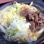 道の駅 富士吉田 軽食コーナー  - 肉うどん・４５０円