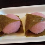 Matsubaya Mochiten - さくら餅（２個入り）
