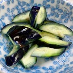 ゆたか食堂 - 水茄子浅漬け