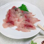 ゆたか食堂 - 鯵刺し