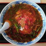 満州ニラら～めんの店 さかえや - 満州ニララーメン（中）