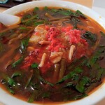 満州ニラら～めんの店 さかえや - 満州ニララーメン（大・アップ）