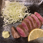 十三屋 大光 - 黒毛和牛いちぼステーキ（1,500円）