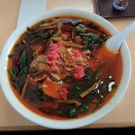 満州ニラら～めんの店 さかえや - 満州ニララーメン（大・辛味増し）