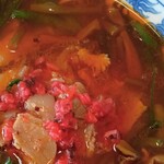 満州ニラら～めんの店 さかえや - 満州ニララーメン（中・アップ）