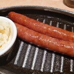 Saizeriya - サルシッチャのグリル レフォールソースがそこまで辛くないので食べやすい サルシッチャも本格的