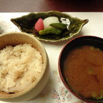 慶雲館 - 蓮根ご飯