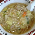 平安 - サンマー麺　￥590