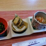 釜飯と和食 旬 - 先付け三種