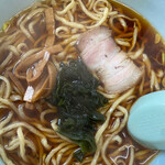 朝日屋 - 独特スープにまた食欲湧いてきた〜