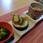 釜飯と和食 旬 - 先付け三種