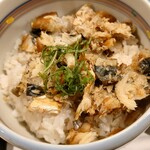 香るつけ蕎麦　蕎麦花 - さば飯