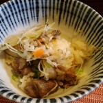 釜飯と和食 旬 - 牛スジご飯