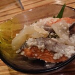 Obanzai Nasu No Hana - 鮭の飯ずし