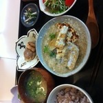 図書館前カフェこころ - ある日の日替わり〜太刀魚おろし。