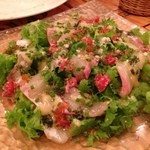 ピッツェリア ノーチェ - 石鯛のカルパッチョ