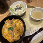 名古屋コーチン親子丼 酉しみず - 名古屋コーチンミンチ丼 1230円
            （ + 名古屋コーチンもも肉[50g] 520円）