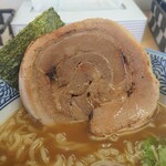 Tsuchiura Ramen - 本日の主役、厚切りチャーシュー約200g！