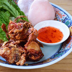 食と健康の館 - ソフトシェルクラブの唐揚げ