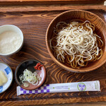 しずく庵 - とろろそば（冷やがけ）