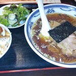 Rairai Ken - ラーメン ミニカツ丼セット