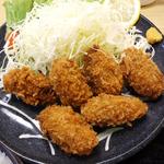 たから寿し - カキフライ定食(アップ)