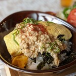 CAFE 晴晴 - 出汁巻き丼
