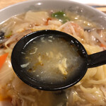 みやじま - 酸辣湯麺 スープ