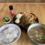 ライオン食堂 - 生姜焼き定食