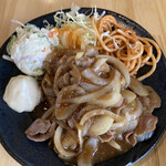 ライオン食堂 - 生姜焼き　アップ