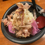 Irori Sakaba Tarafuku - ポテサラです。筍入りでコリコリ美味しかったです