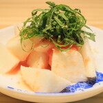 野菜巻き串屋 うずまき - 博多生明太子と叩き山芋