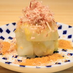 野菜巻き串屋 うずまき - 柚子白菜漬けとボッタルガ