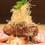 野菜巻き串屋 うずまき - 国産牛炭焼きハンバーグ トリュフソース