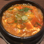 Seoul Kitchen - あつあつ鍋ランチ　スンドゥブチゲ（1,500円）
